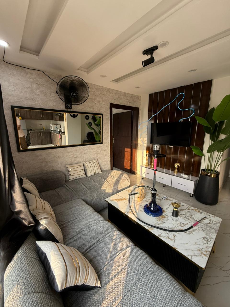 Cozy Furnished 1-Bed | Relax with Shesha Bahria Town Lahore